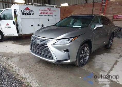 2017 Lexus Rx 350 z USA, uszkodzony, nr VIN 2T2BZMCA9HC085864
